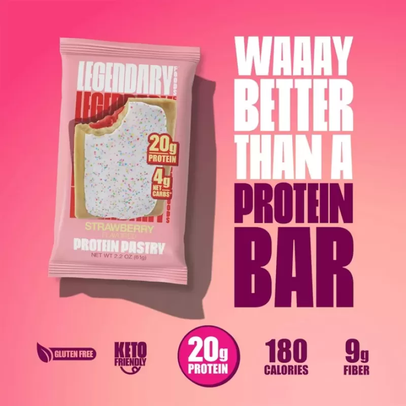 Legendary Protein Pastry Strawberry