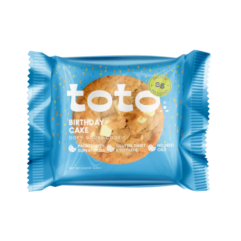 Toto Vegan Birthday Cake Cookie
