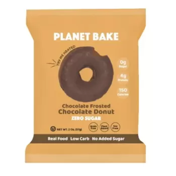 Planet Bake Dark Chocolate Donut