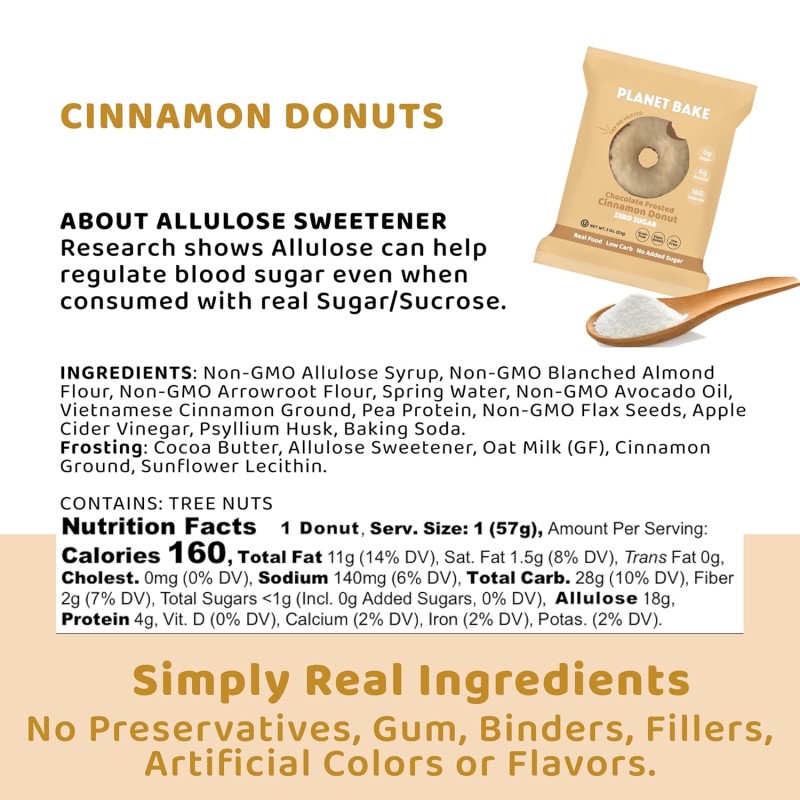 Planet Bake Donut Cinnamon