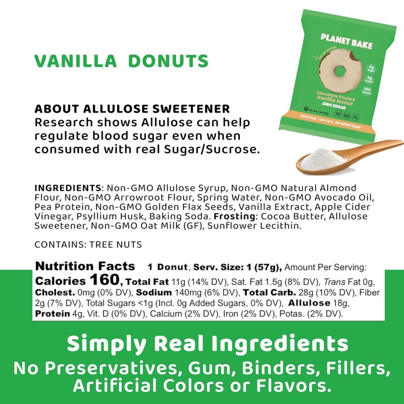 Planet Bake Donut Vanilla