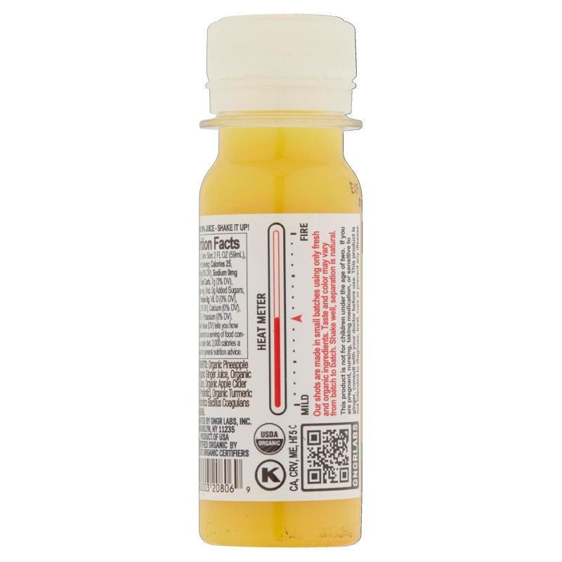 GNGR Digestive Aid Organic Ginger Shots