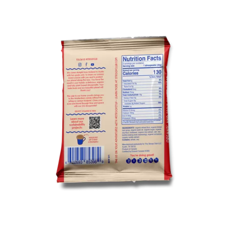 Stroop Club Traditional Caramel Stroopwafel