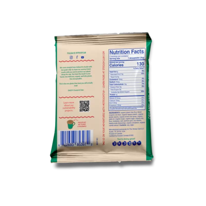 Stroop Club Gluten Free Caramel Stroopwafels