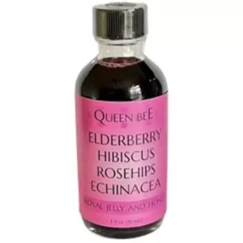 Queen Bee Shot Elderberry Hibiscus