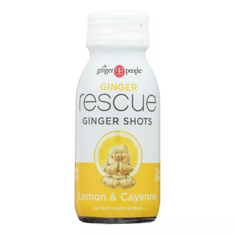 The Ginger People Ginger Shots Rescue Lemon & Cayenne