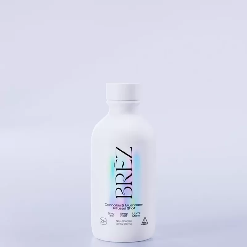 Brez Cannabis And Mushroom Infused Shot