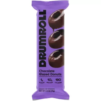 Drumroll Chocolate Glazed Mini Donuts