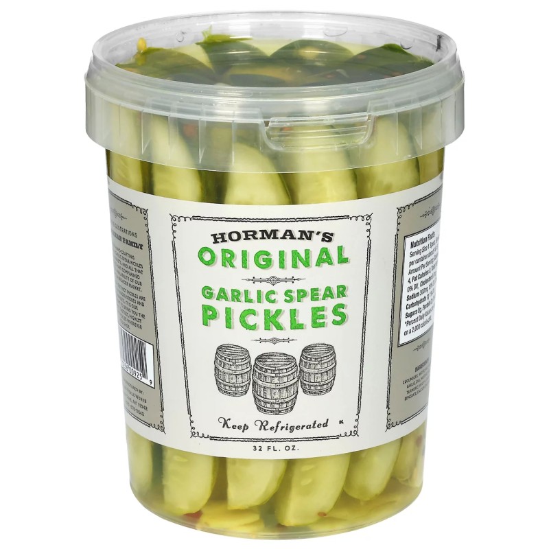 Horman's Garlic Spear Pickles, Original