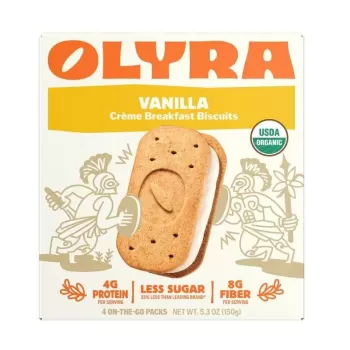 Olyra Vanilla Crème Breakfast Biscuits