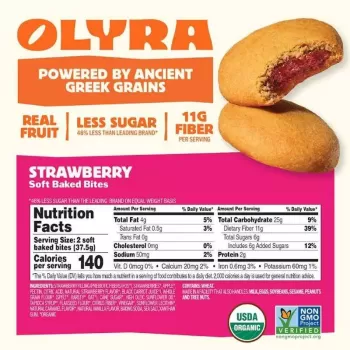 Olyra Strawberry Soft Baked Bites