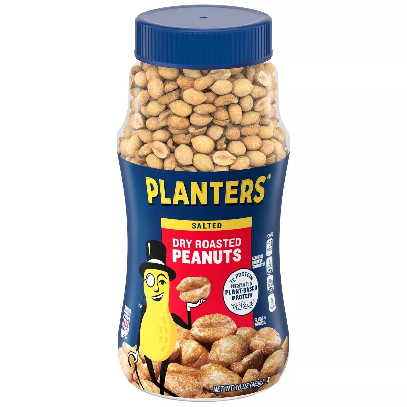 Planters Heart Healthy Dry Roasted Peanuts