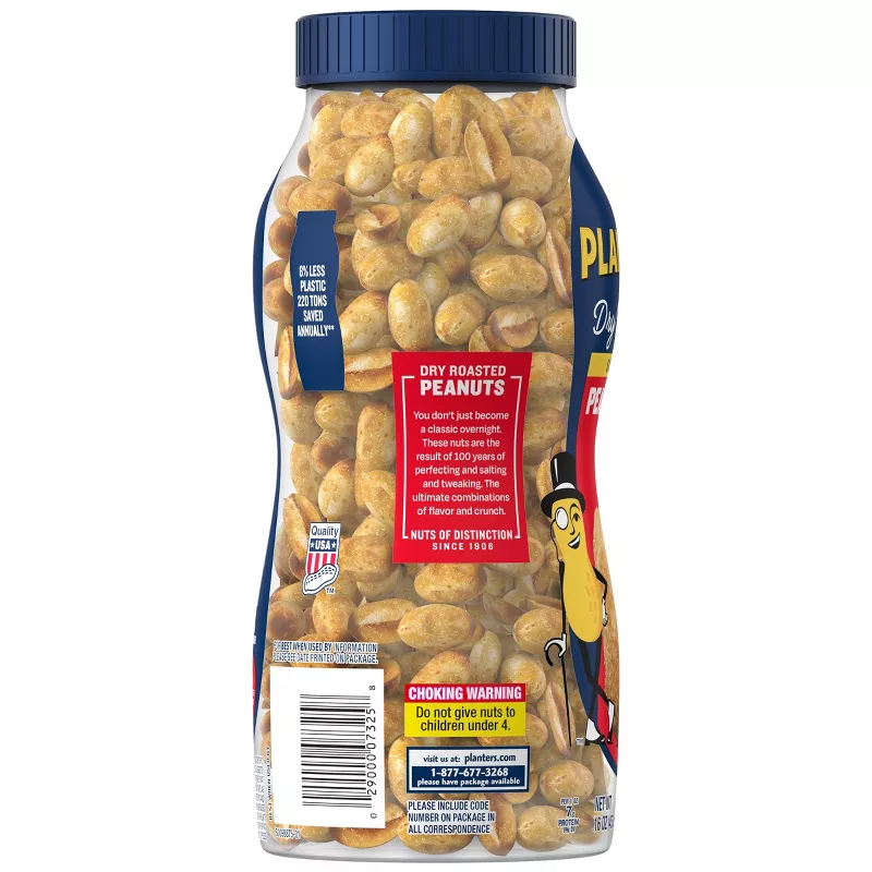 Planters Heart Healthy Dry Roasted Peanuts