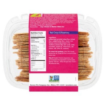 Z Crackers Red Onion & Rosemary