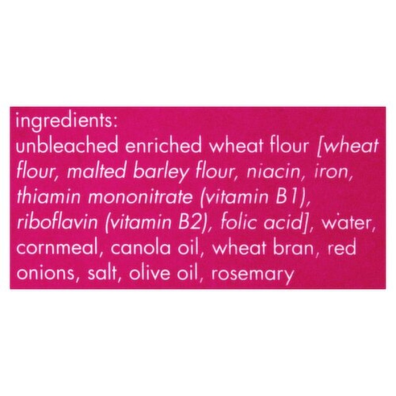 Z Crackers Red Onion & Rosemary