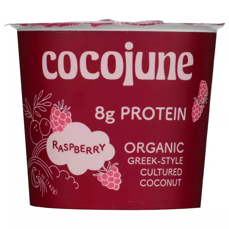 Cocojune Raspberry Coconut Yogurt