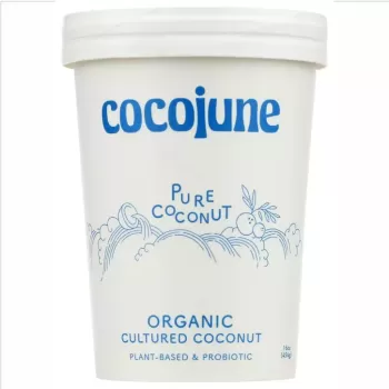 Cocojune Organic Cultured Coconut Yogurt – Pure Coconut