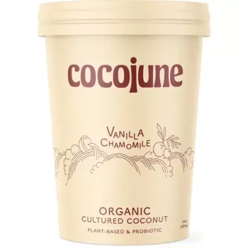 Cocojune Organic Cultured Coconut Yogurt – Vanilla Chamomile