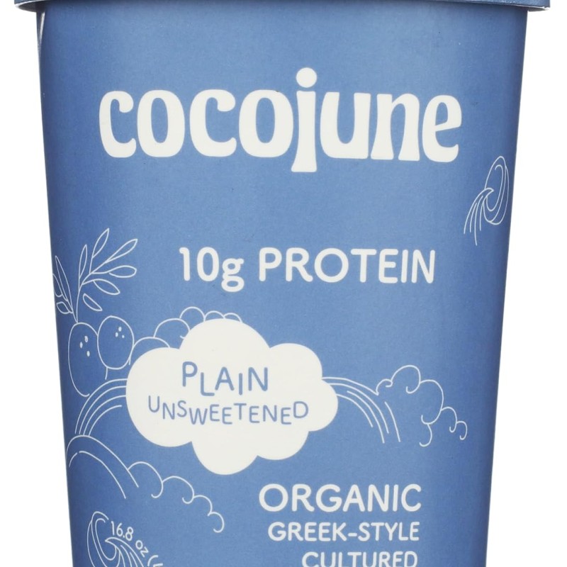 Cocojune Organic Plain Protein Coconut Yogurt