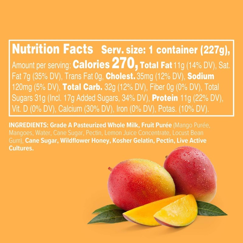 Noosa Mango Yogurt – 8oz