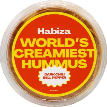 Habiza Dark Chili Bell Pepper Hummus