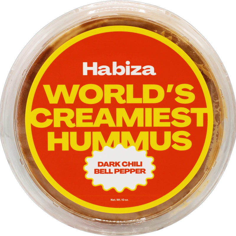 Habiza Dark Chili Bell Pepper Hummus