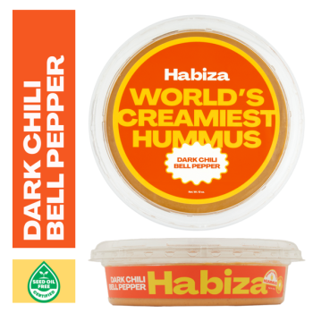 Habiza Dark Chili Bell Pepper Hummus