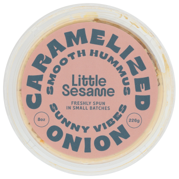 Little Sesame Hummus Cramelized Onion