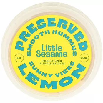 Little Sesame Hummus Preserved Lemon