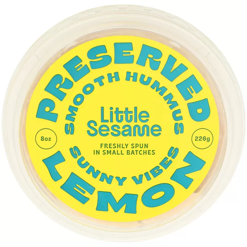 Little Sesame Hummus Preserved Lemon