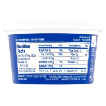 Fage All Natural Sour Cream, 8 oz