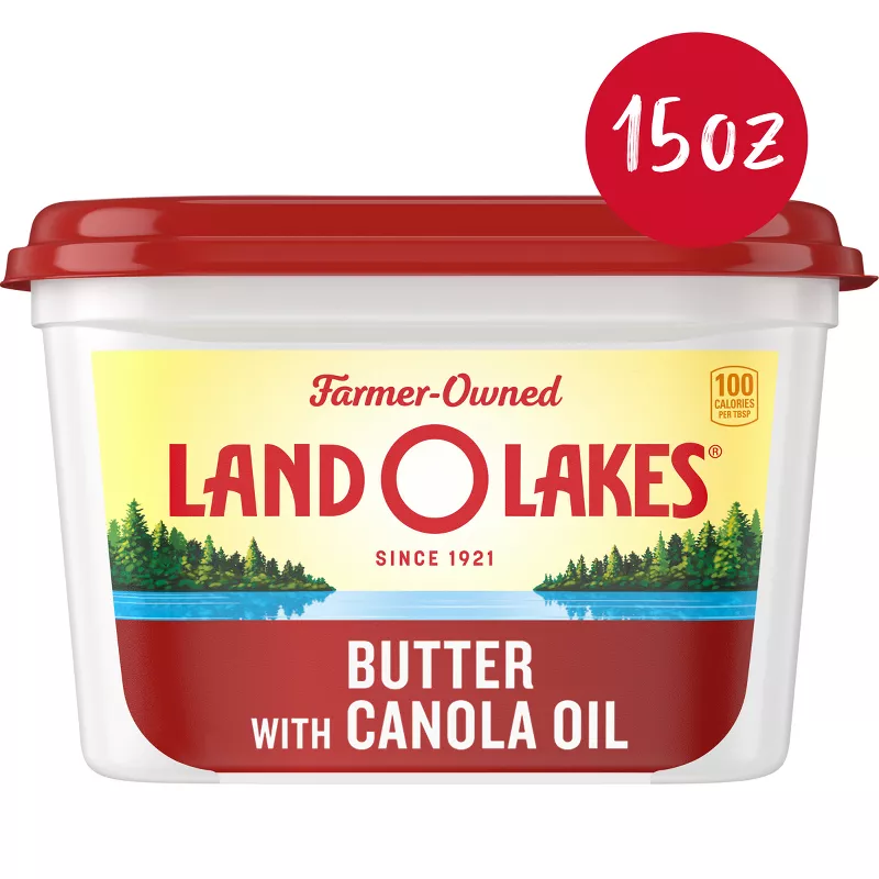 Land O Lakes Spreadable Butter with Canola Oil