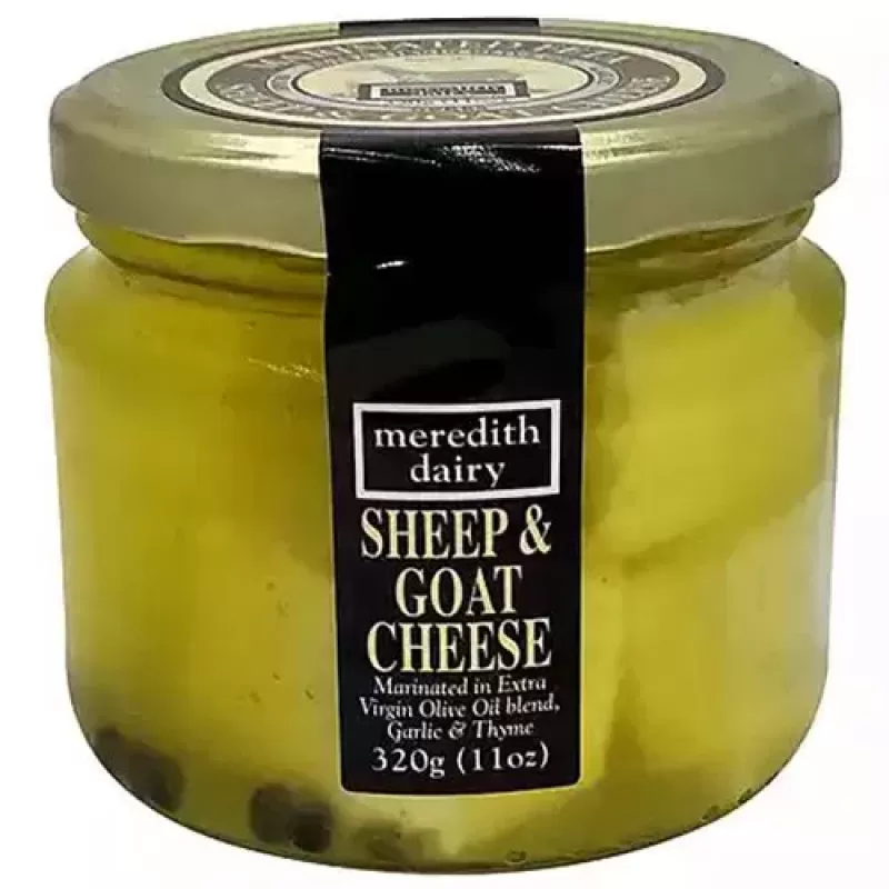 Meredith Dairy Marinated Sheep & Goat Cheese