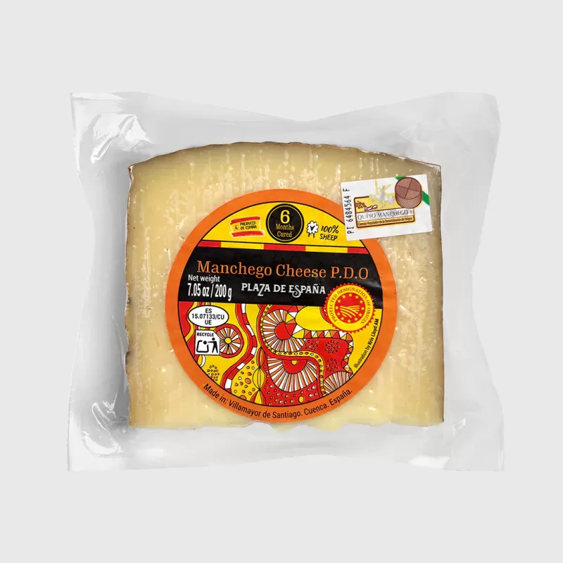 Plaza De Espana Manchego Cheese Wedge