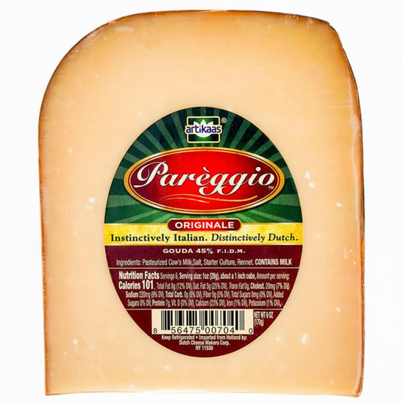 Pareggio Cheese Pre-Cut