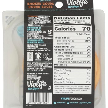 Violife Plant Based Smoked Gouda Slices