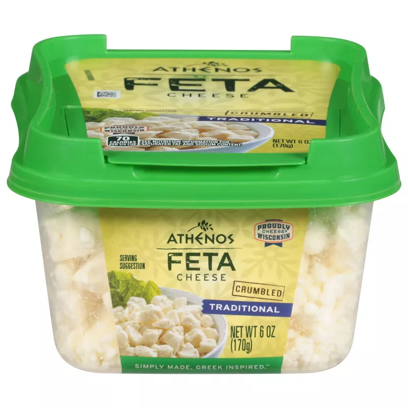 Athenos Traditional Feta Cheese - 6oz