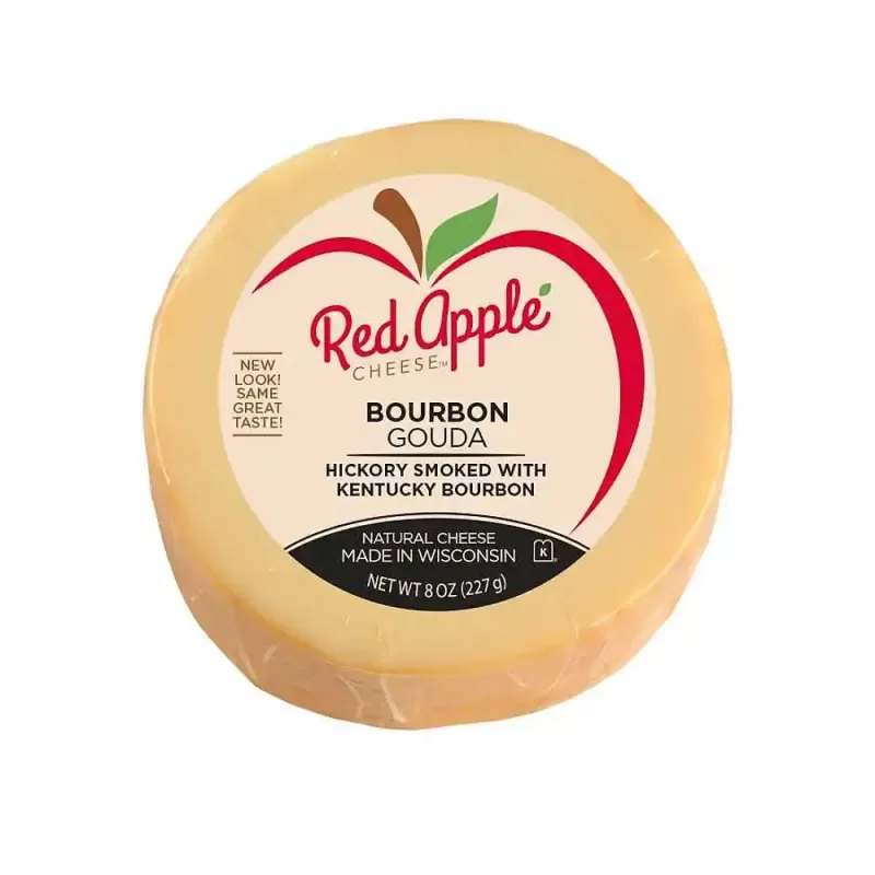 Hickory Smoked Bourbon Gouda Wheel