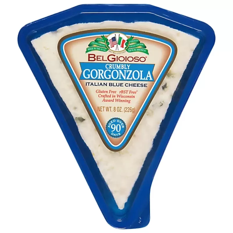 BelGioioso Gorgonzola Italian Blue Crumbly Wedge By Weight