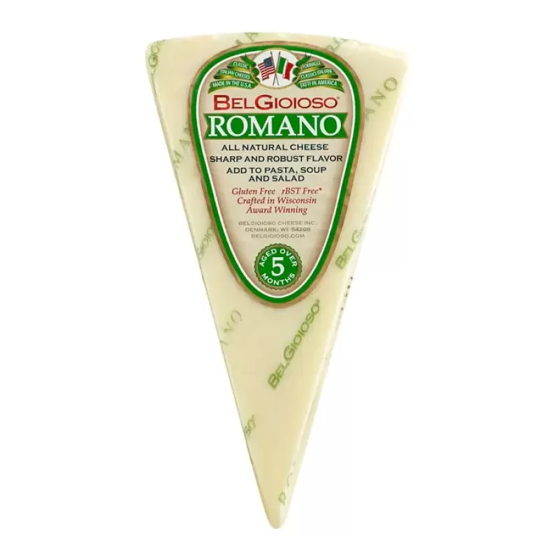 BelGioioso Romano Cheese Wedge with Wrap