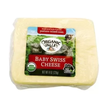 Organic Valley Baby Swiss Cheese