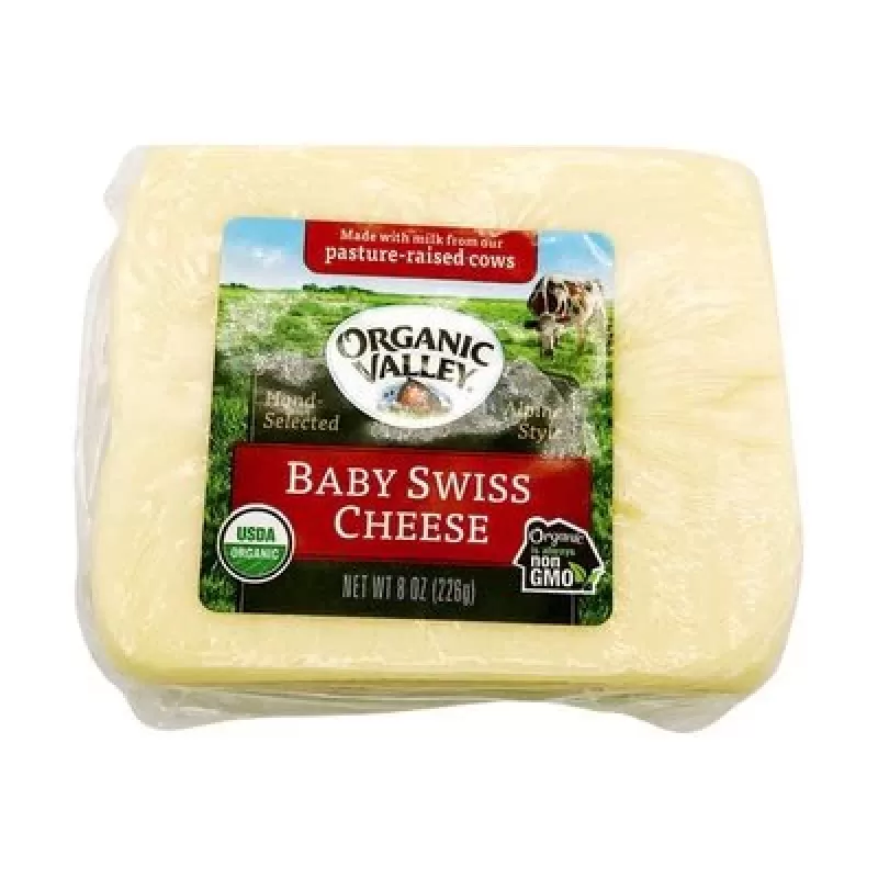 Organic Valley Baby Swiss Cheese
