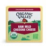 Organic Valley Raw Mild Cheddar Cheese