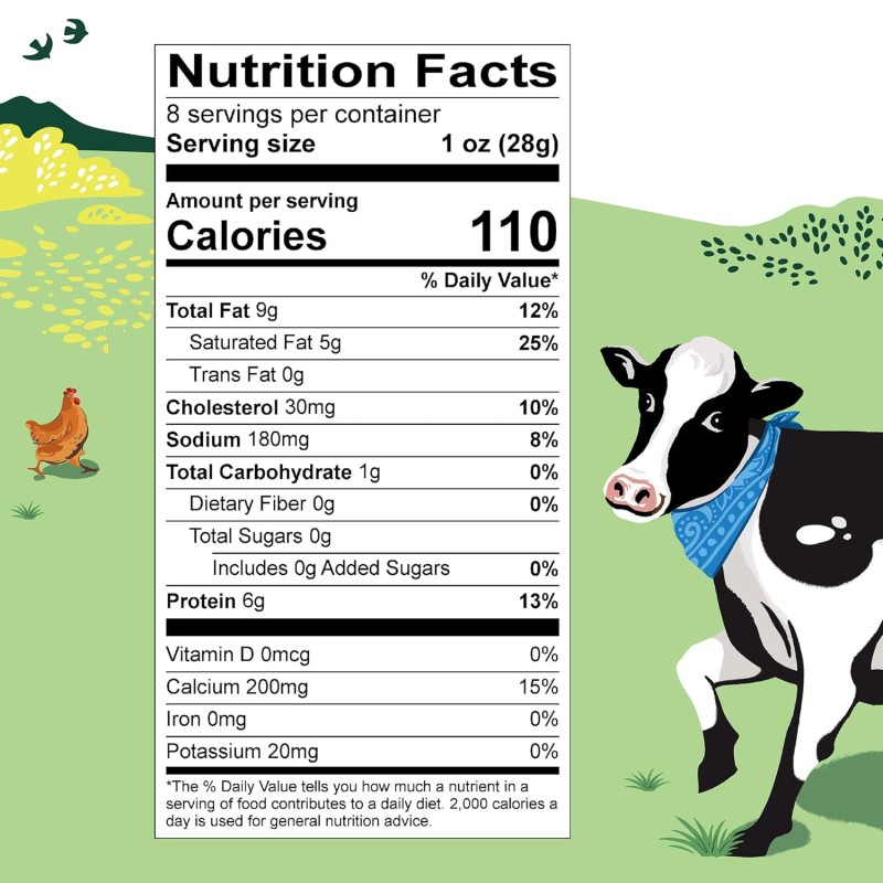 Organic Valley Raw Mild Cheddar Cheese