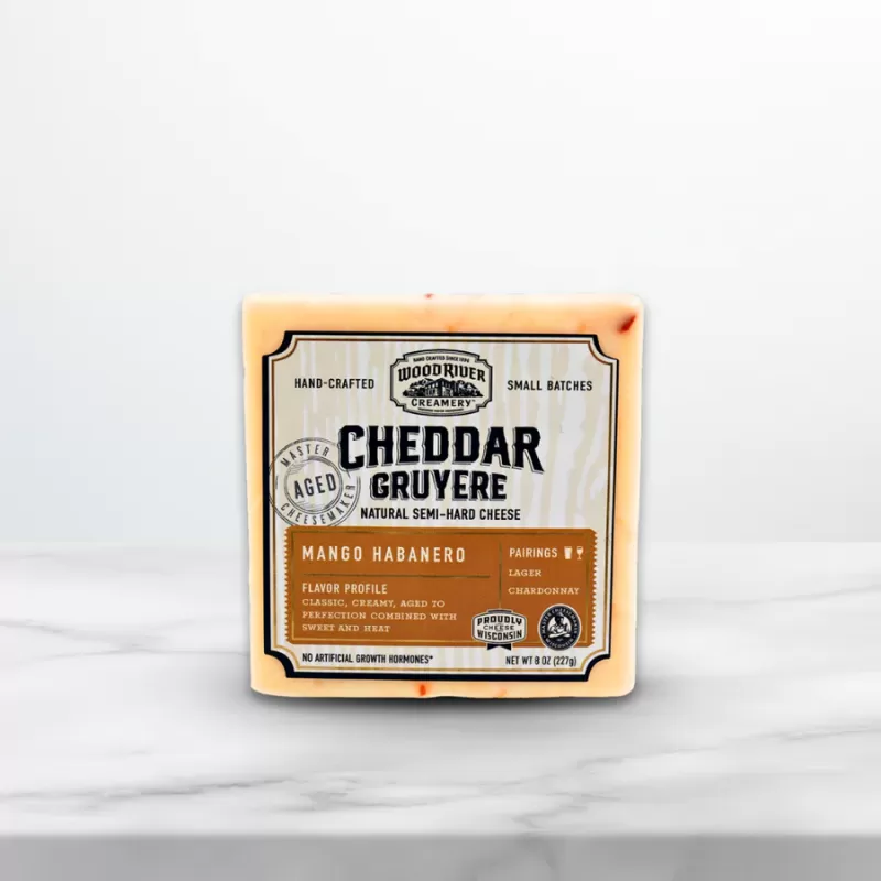 Wood River Creamery Mango Habanero Cheddar Gruyere