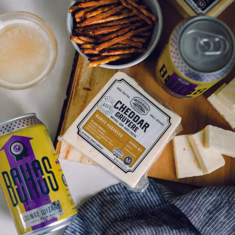 Wood River Creamery Mango Habanero Cheddar Gruyere