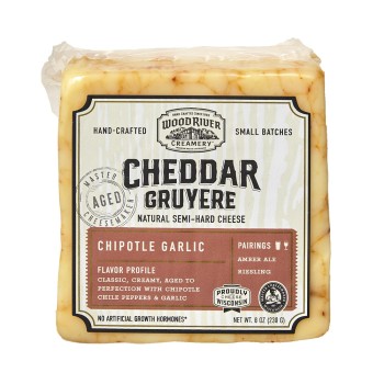 Wood River Creamery Chipotle Garlic Cheddar Gruyere