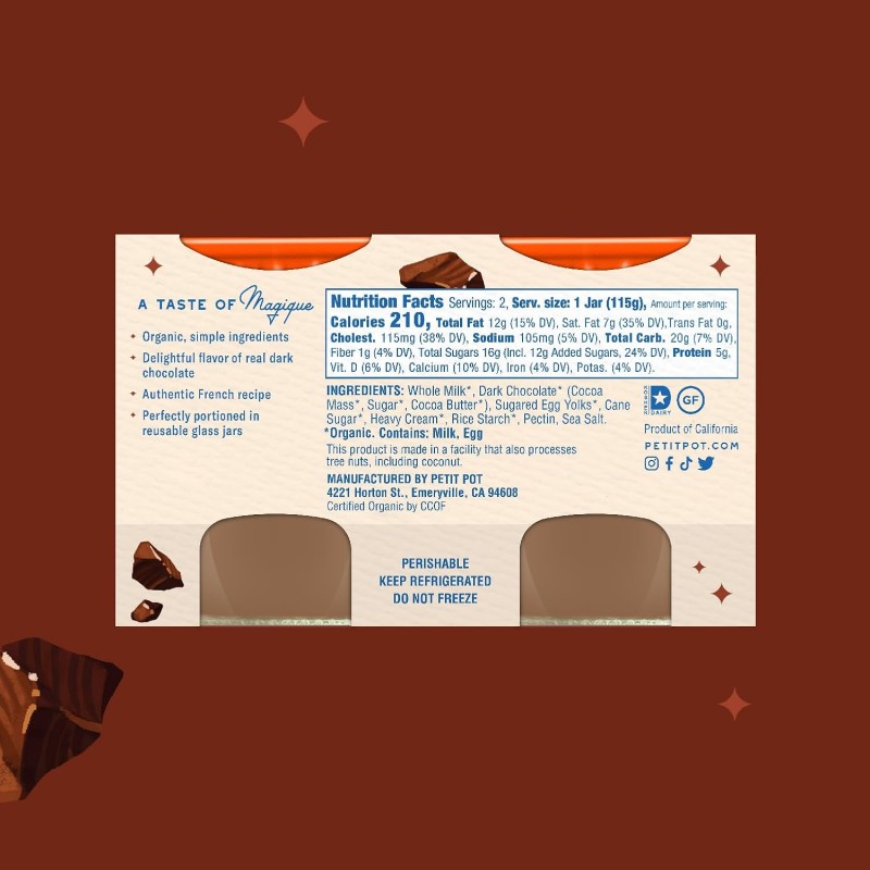 Petit Pot Pot de Crème – Dark Chocolate