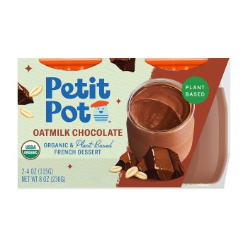 Petit Pot Oat Milk Chocolate Pudding (2-Pack)