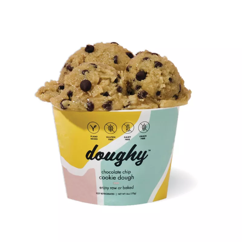 Doughy Gluten Free Chocolate Chip Cookie Dough